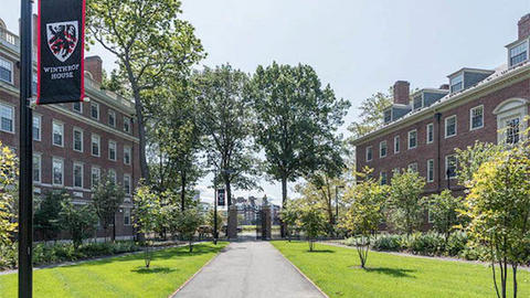 Winthrop house walkway