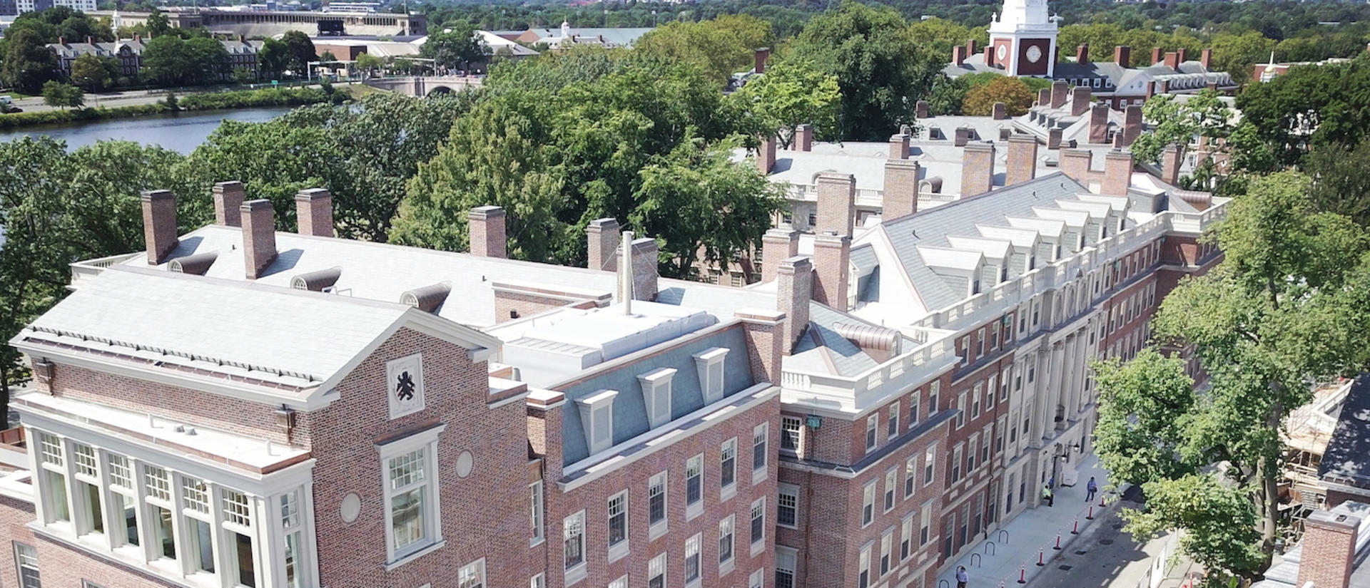 harvard winthrop house arial photo