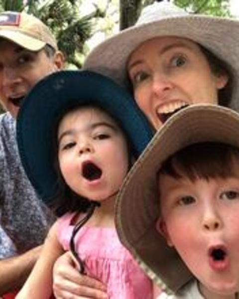 Yoshio Kaneko and family